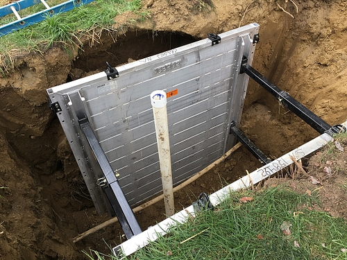 Efficiency Production HDHT-8 Steel Trench Box with spreader Arch